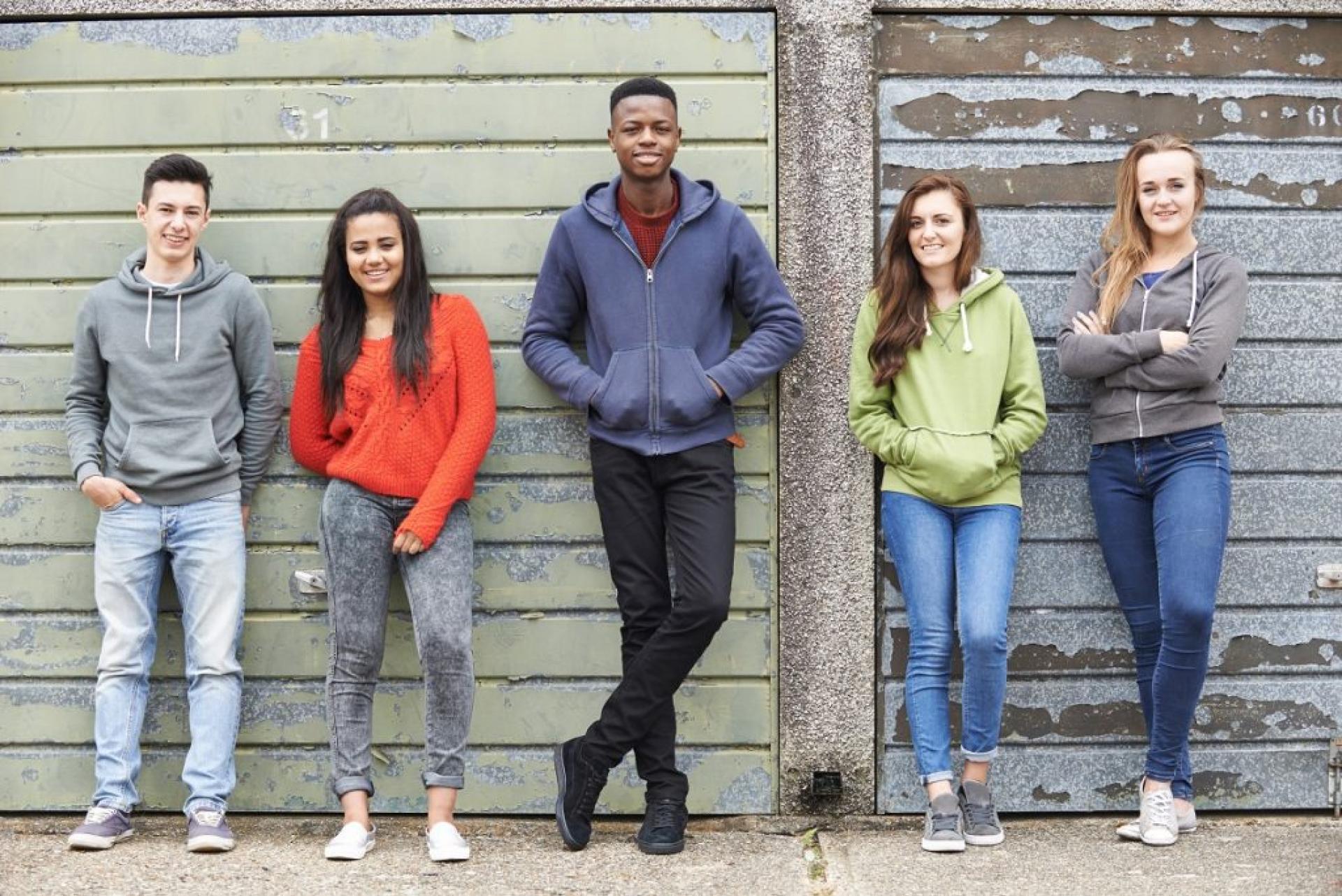 Young People stock image