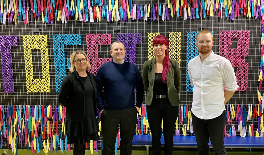 Greenacre School grant group photo